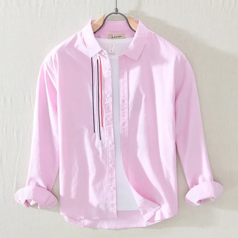 Chemise Style Japonais en Coton - Image 2
