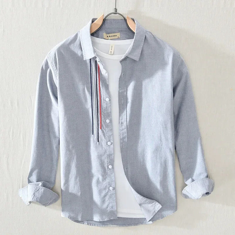Chemise Style Japonais en Coton - Image 3