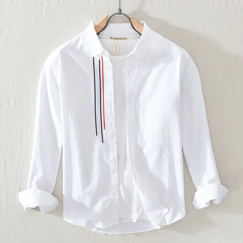 Chemise Style Japonais en Coton - Image 4