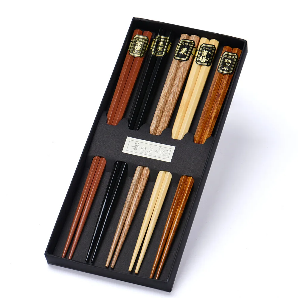 Coffret baguettes en hêtre japonaise - Image 2