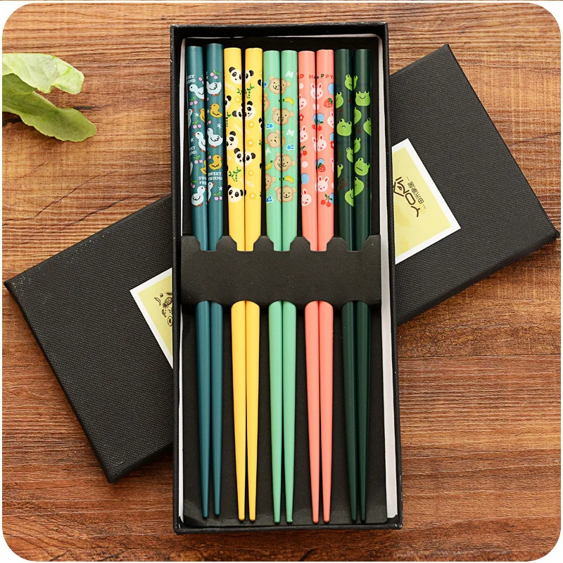 Coffret baguettes japonaise bambou - Image 6
