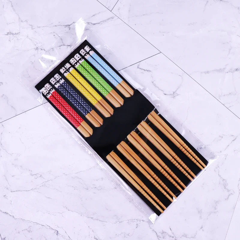Coffret baguettes japonaise sushi en bambou - Image 15