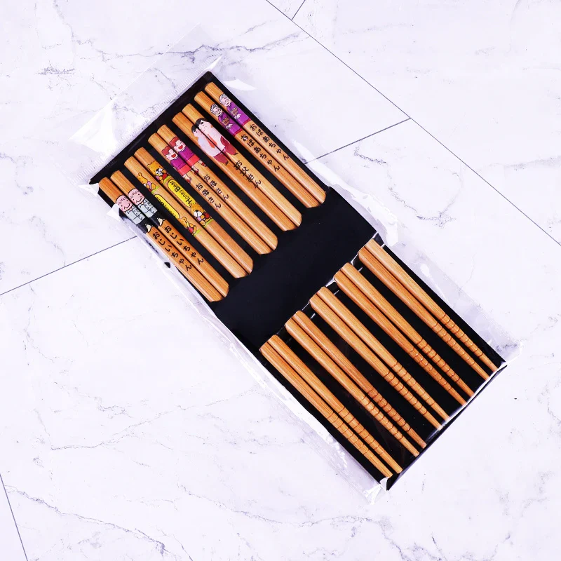 Coffret baguettes japonaise sushi en bambou - Image 6
