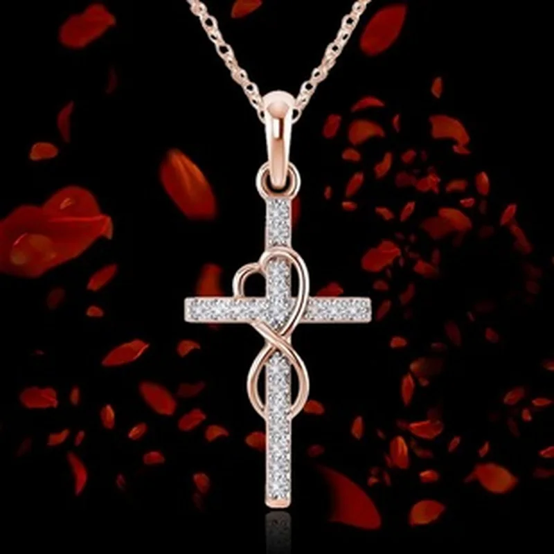 Collier Croix Infini Japonais - Image 2