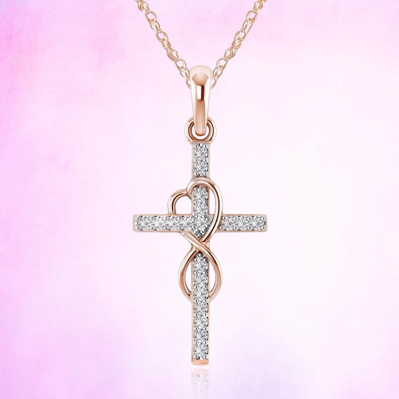 Collier Croix Infini Japonais - Image 3