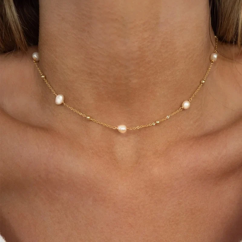 Collier fleur en acier japonais - Image 7