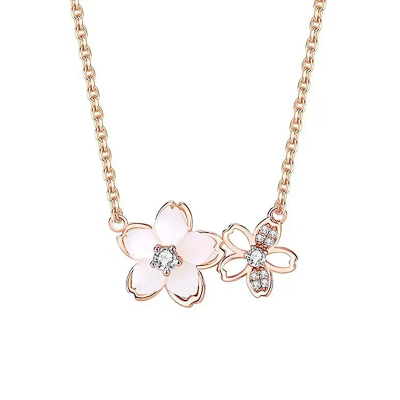 Collier Japonais Fleur de cerisier - Image 4