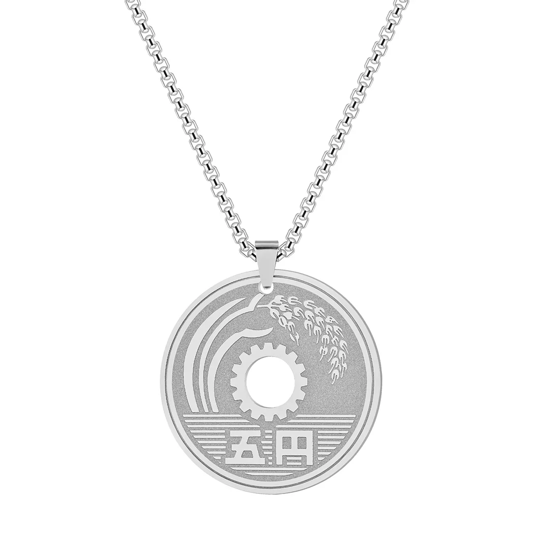 Collier Monnaie porte-bonheur Japonais - Image 4