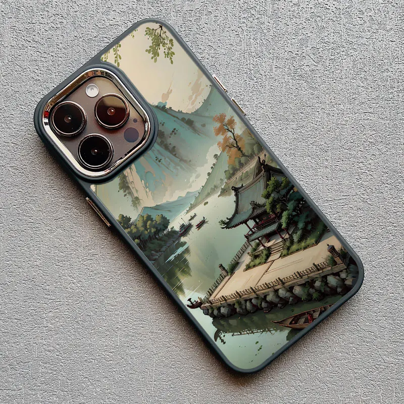 Coque de téléphone japonaise iPhone Art Zen