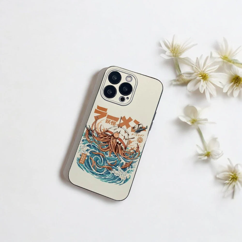 Coque de téléphone japonaise iPhone artistique