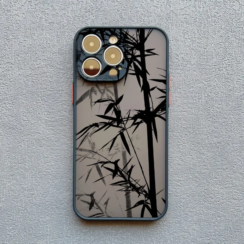 Coque de téléphone japonaise iPhone Bambou