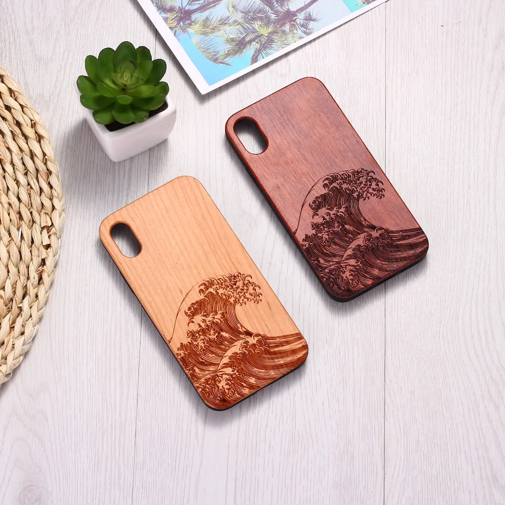 Coque de téléphone japonaise iPhone gravée - Image 3