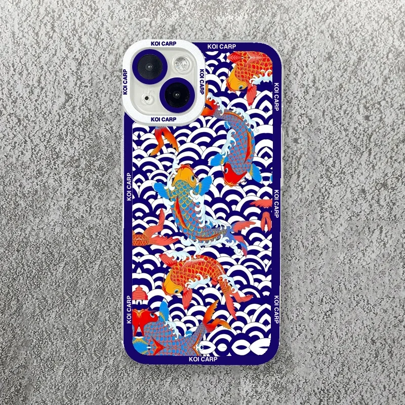 Coque de Téléphone Japonaise iPhone Poissons - Image 4