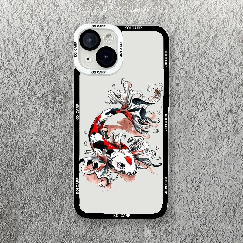 Coque de Téléphone Japonaise iPhone Poissons - Image 5