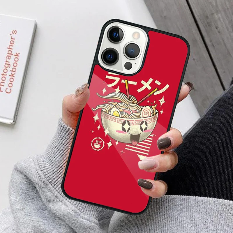 Coque de téléphone japonaise iPhone ramen addict