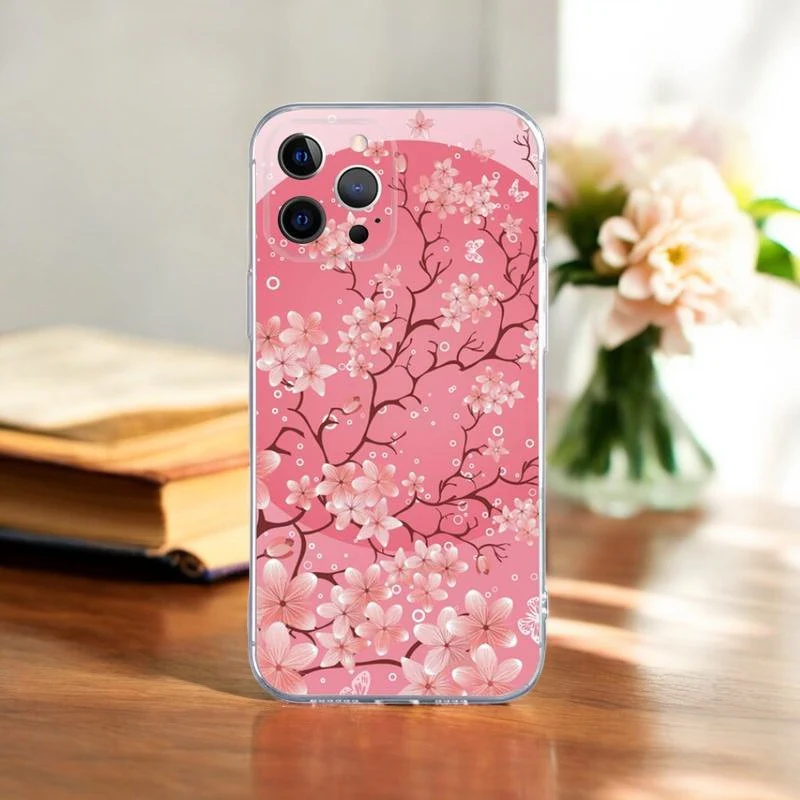 Coque de téléphone Japonaise iPhone Sakura