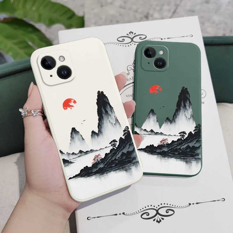 Coque de téléphone japonaise iPhone style nature - Image 2