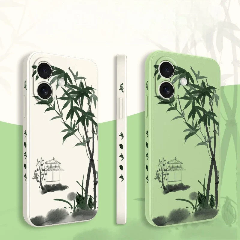 Coque de téléphone japonaise iPhone zen bambou - Image 12