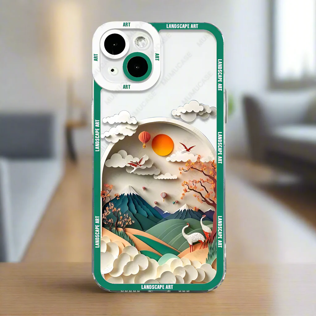 Coque de Téléphone Paysage Japonais iPhone - Image 3