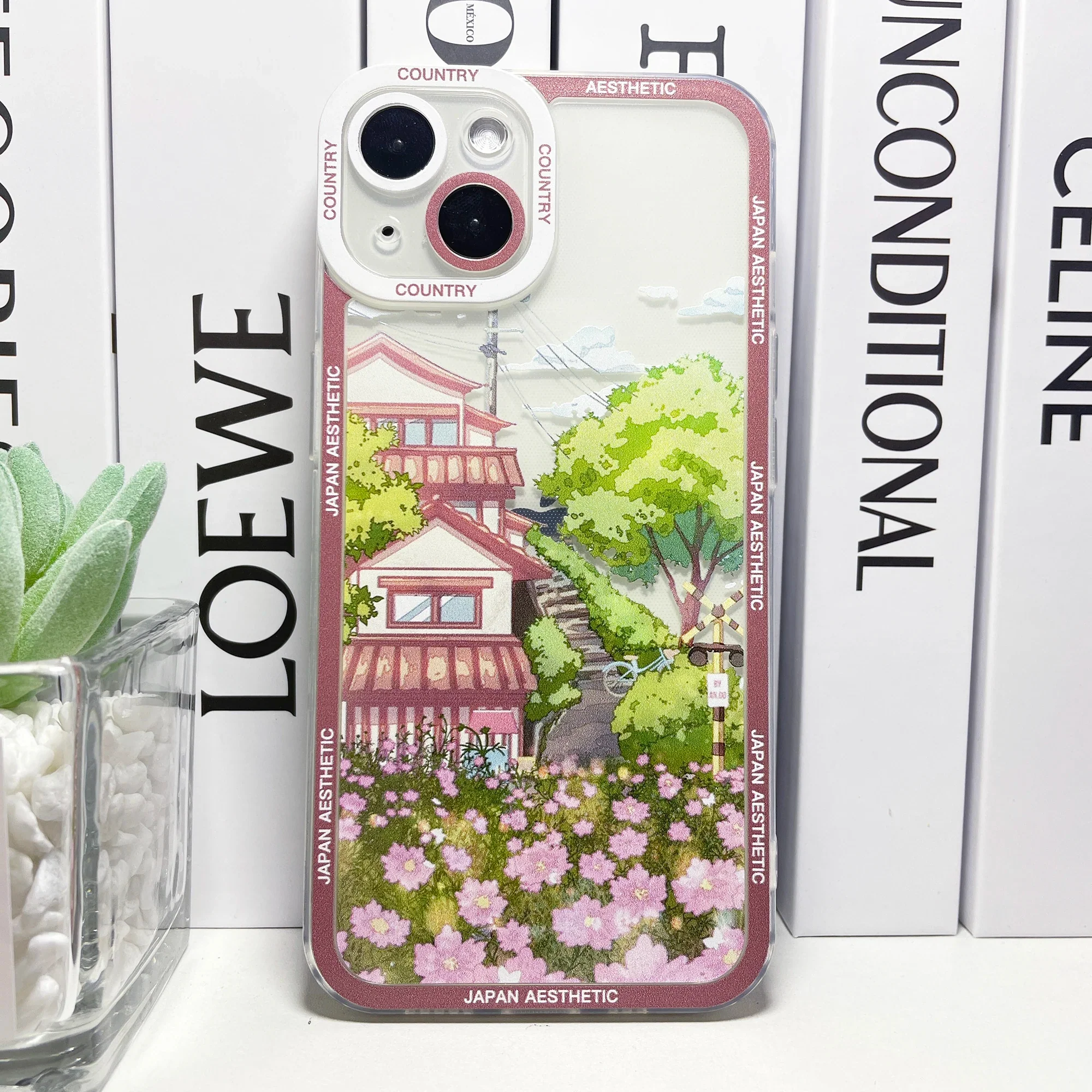 Coque Japonaise iPhone Fleurs
