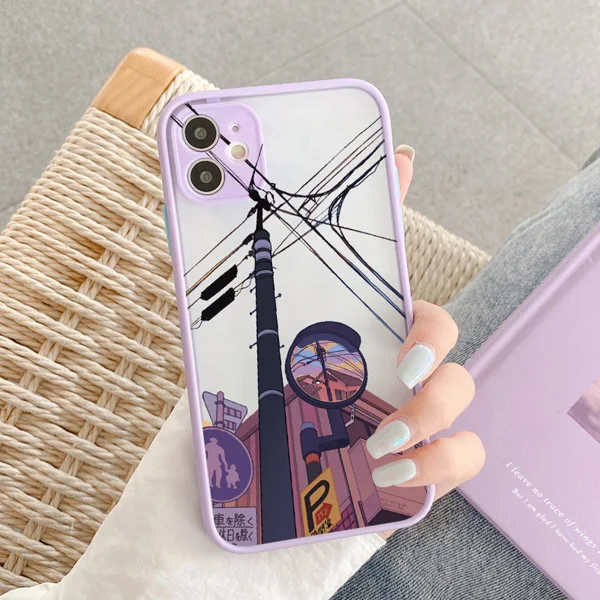 Coque Japonaise iPhone Pastel