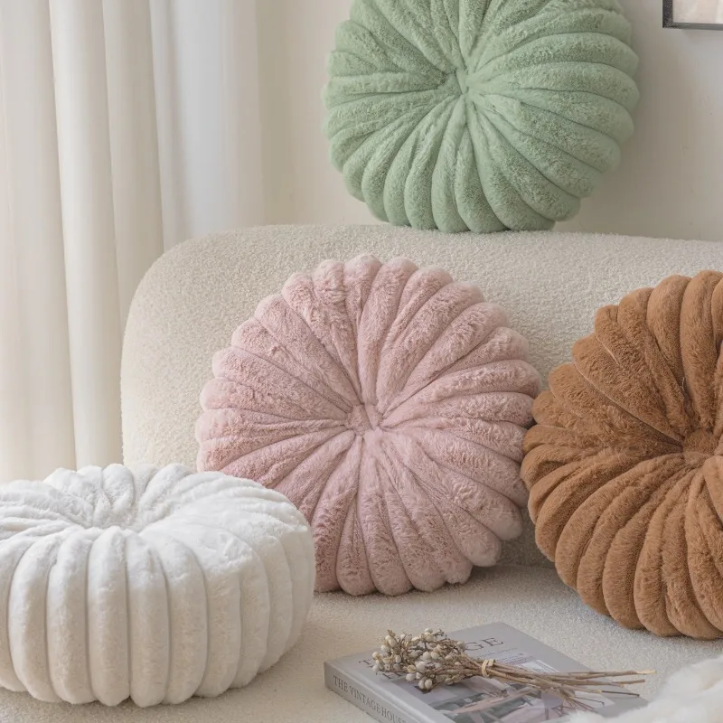 Coussin citrouille style japonais