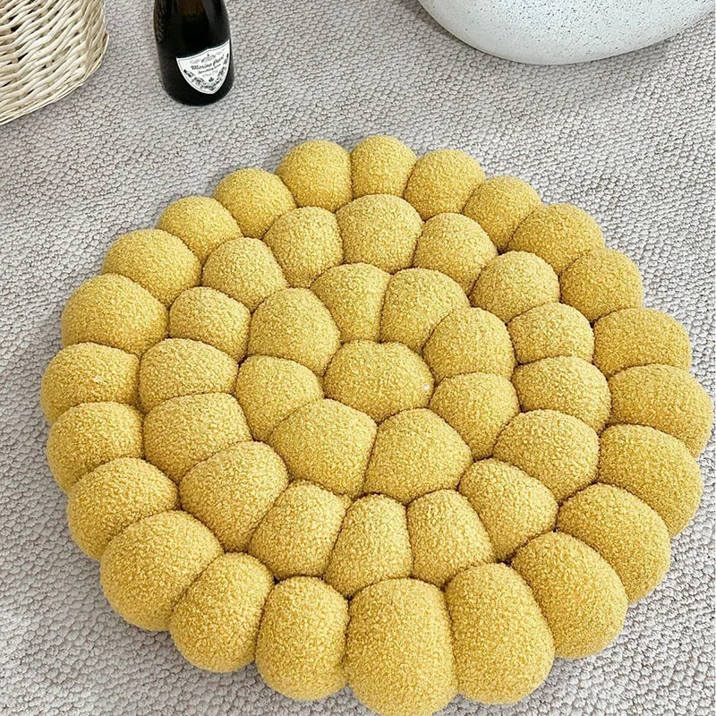 Coussin Japonais Doux Tissé Fleur - Image 11