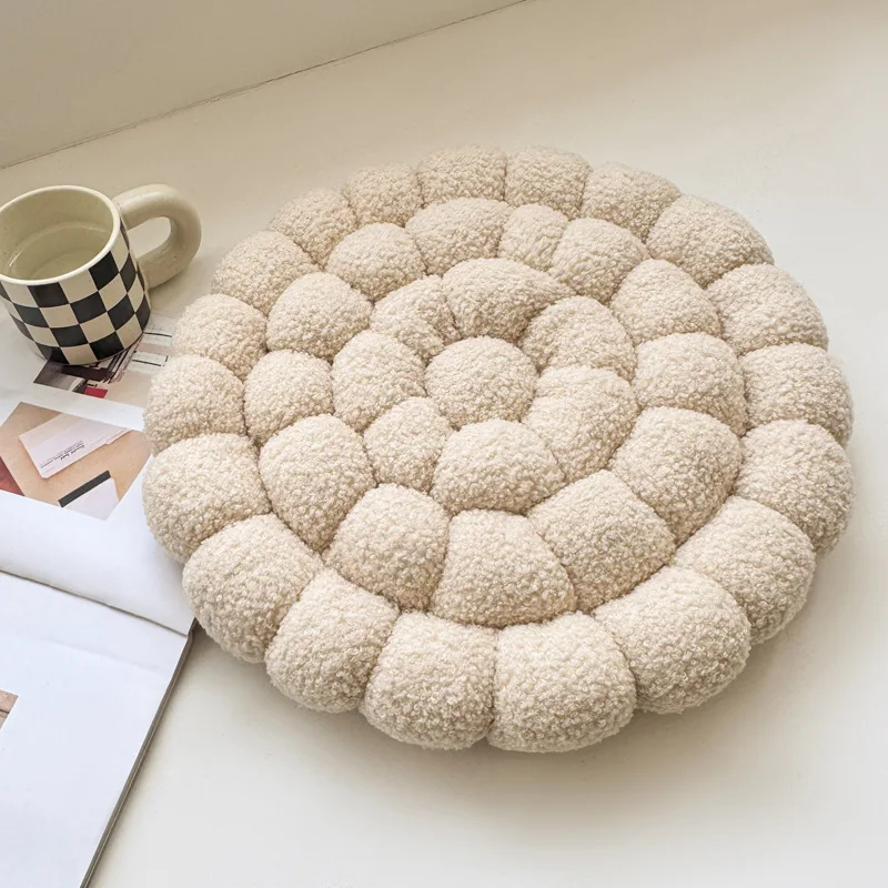 Coussin Japonais Doux Tissé Fleur - Image 13