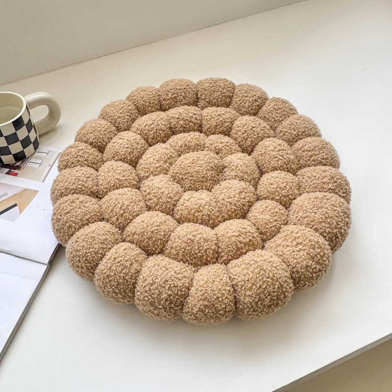 Coussin Japonais Doux Tissé Fleur - Image 5