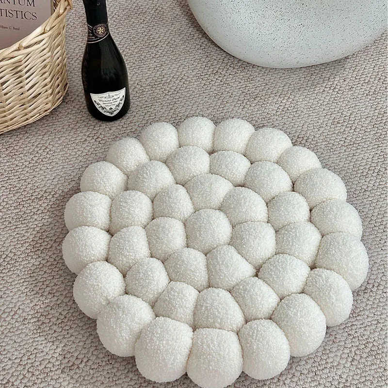 Coussin Japonais Doux Tissé Fleur - Image 9