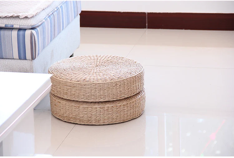Coussin Japonais en Paille Naturelle - Image 3