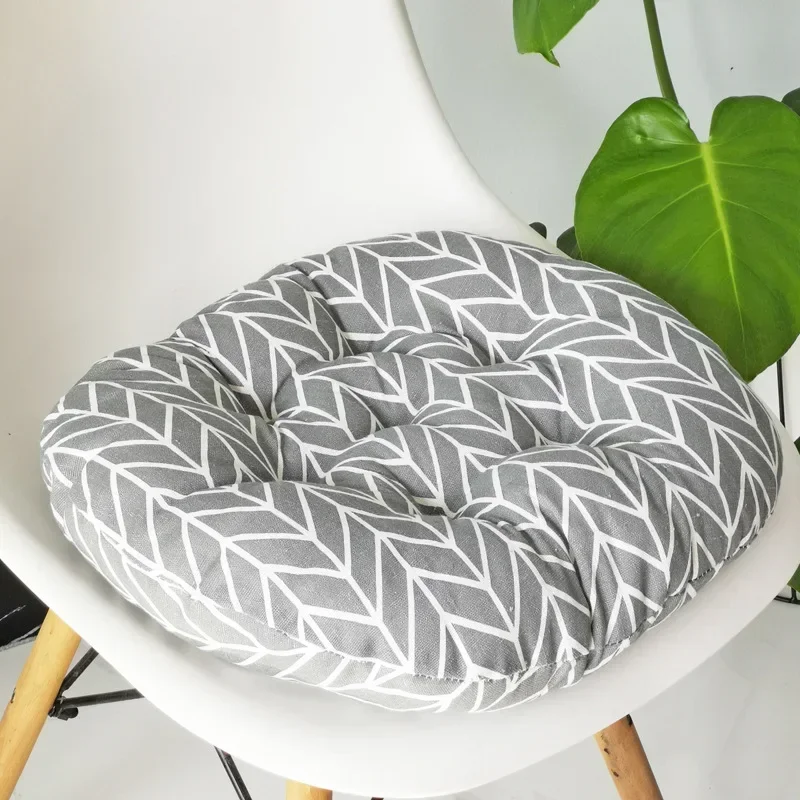 Coussin Rond Japonais à Motifs - Image 2