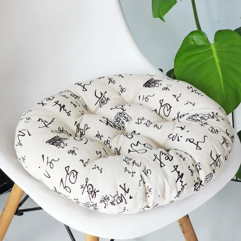 Coussin Rond Japonais à Motifs - Image 6