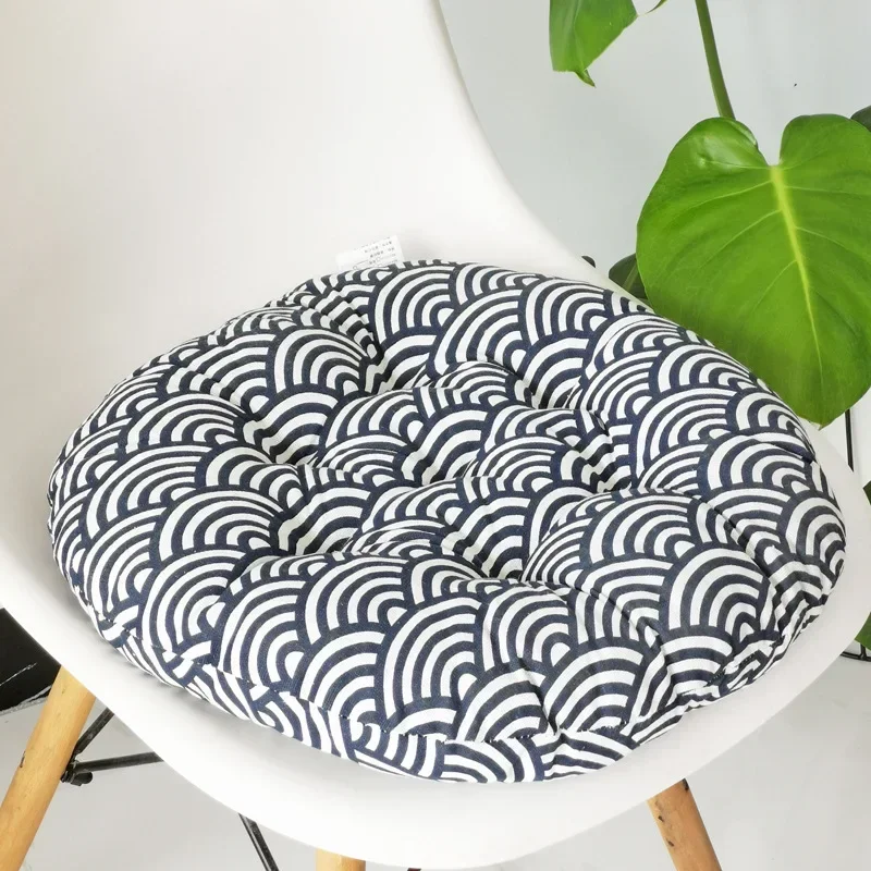 Coussin Rond Japonais à Motifs - Image 8