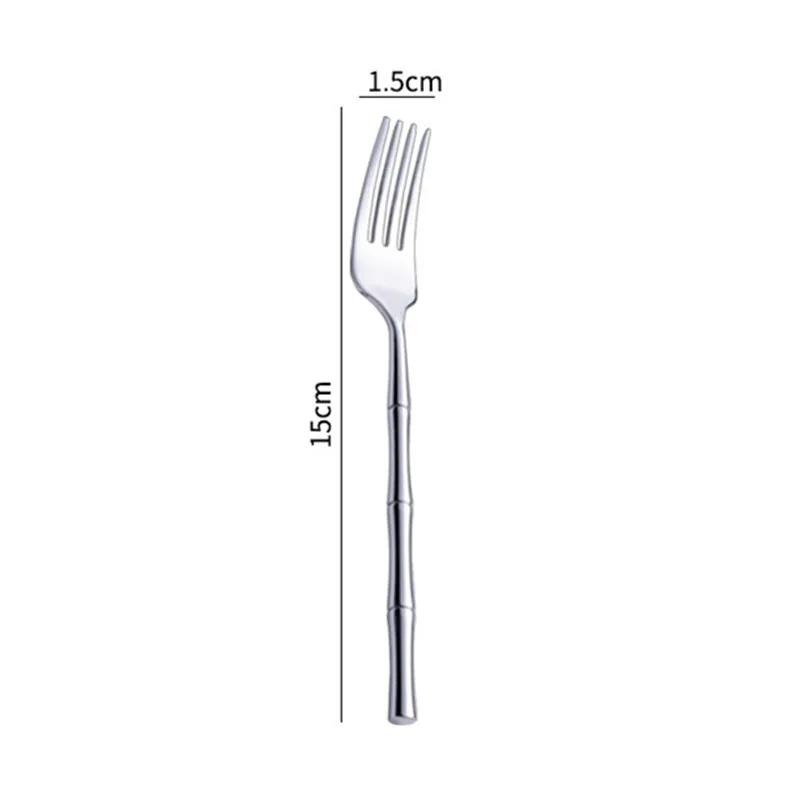 Couvert Japonais Inox style bambou - Image 10
