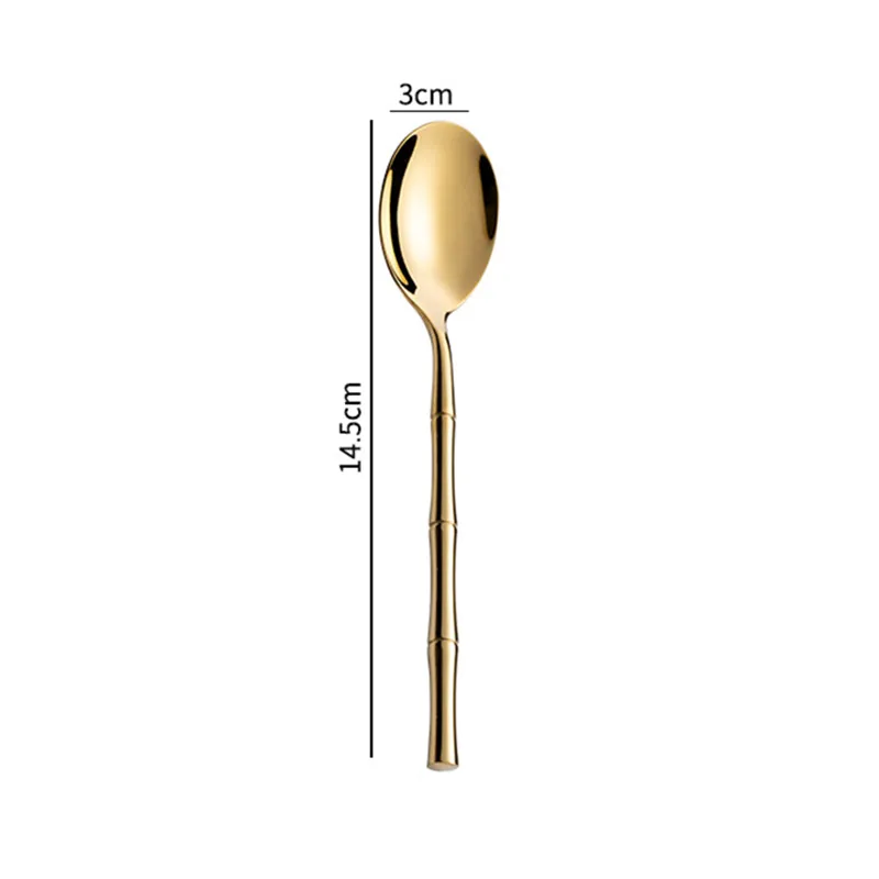 Couvert Japonais Inox style bambou - Image 12