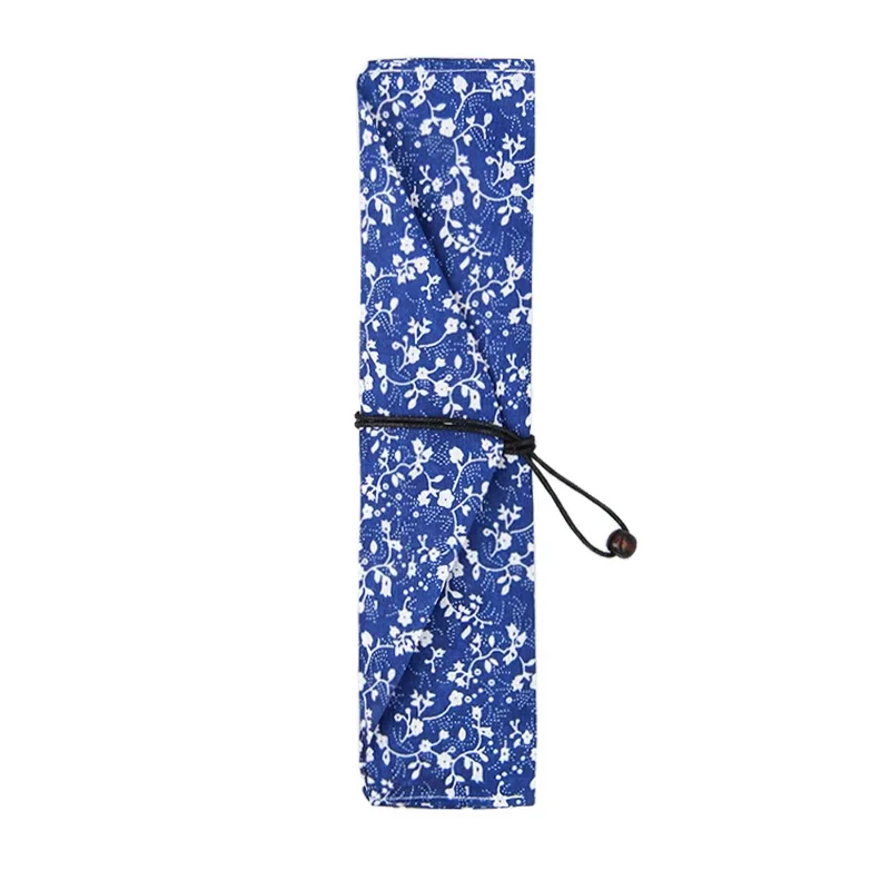 Couverts en bois portables japonais bleu - Image 3