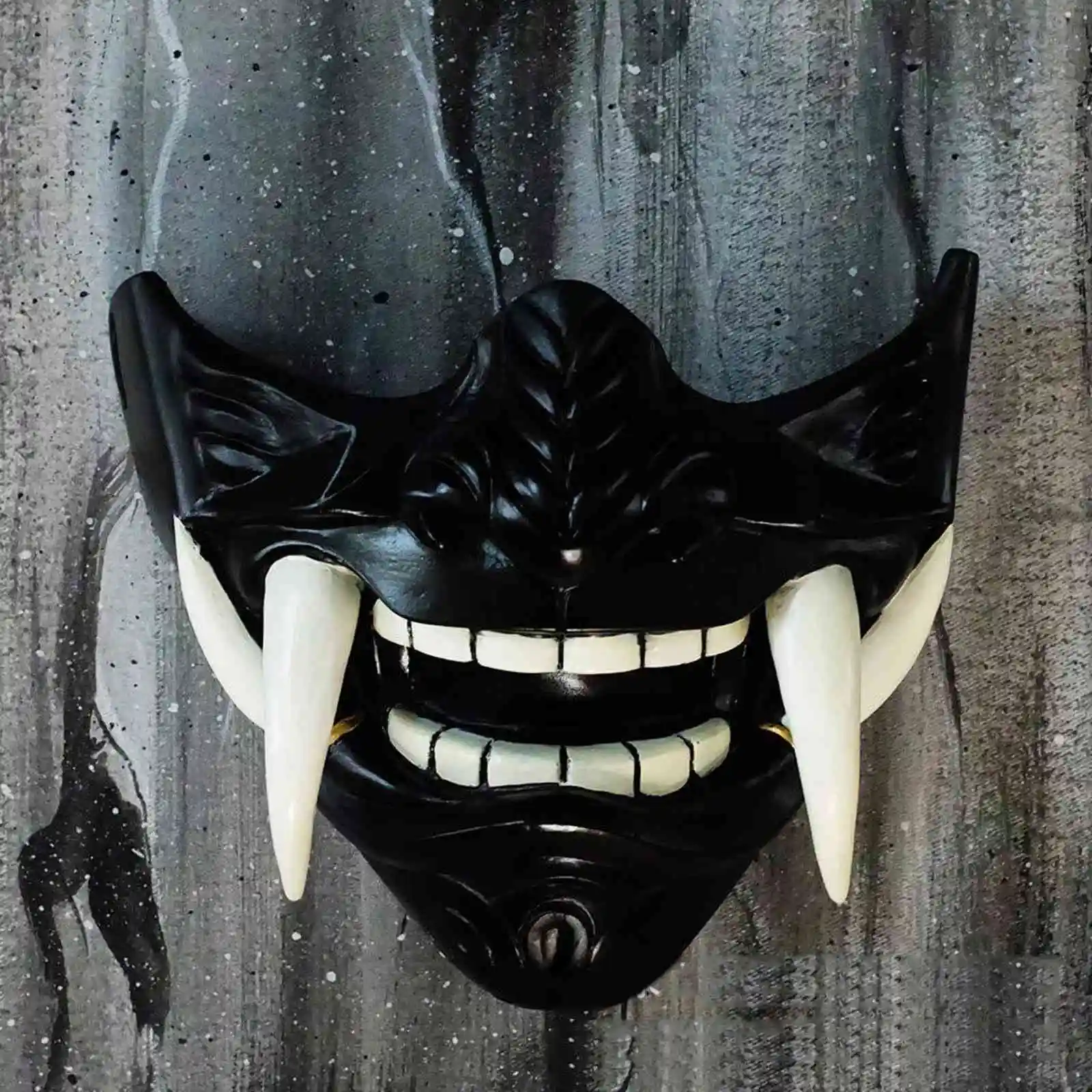 Demi masque demon japonais - Image 4