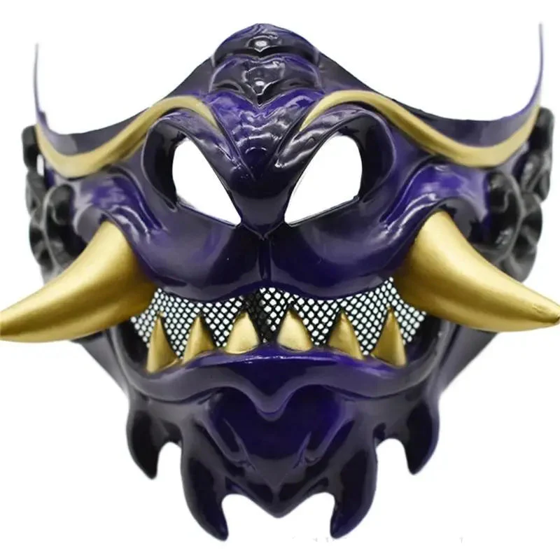 Demi-masque Japonais Diable - Image 6