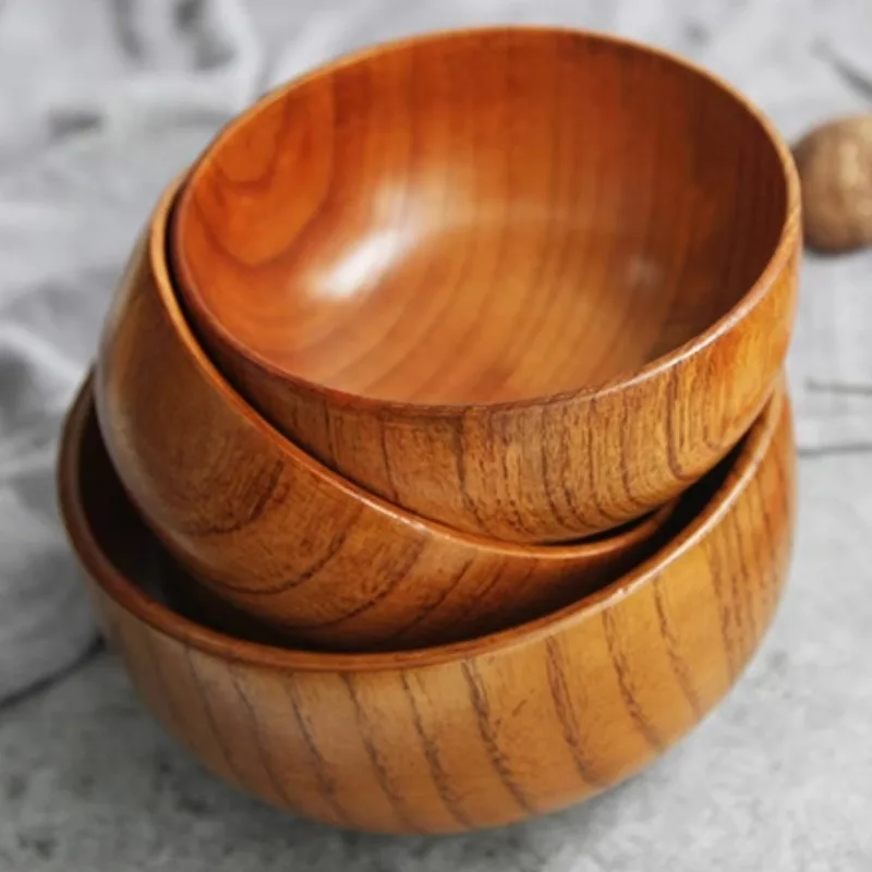 Ensemble couverts et plateaux japonais en bois - Image 3