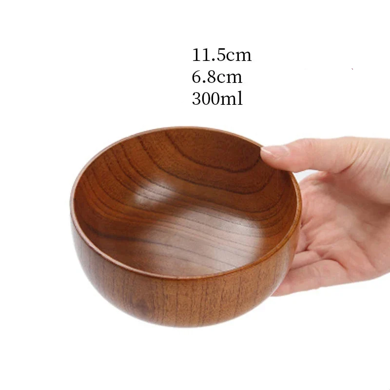 Ensemble couverts et plateaux japonais en bois - Image 9