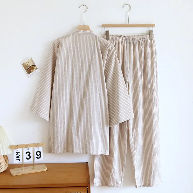 Ensemble Jinbei Pantalon Rayé - Image 2