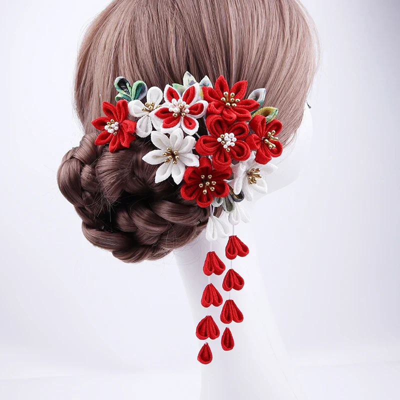 Épingle à Cheveux Japonaise Tissu