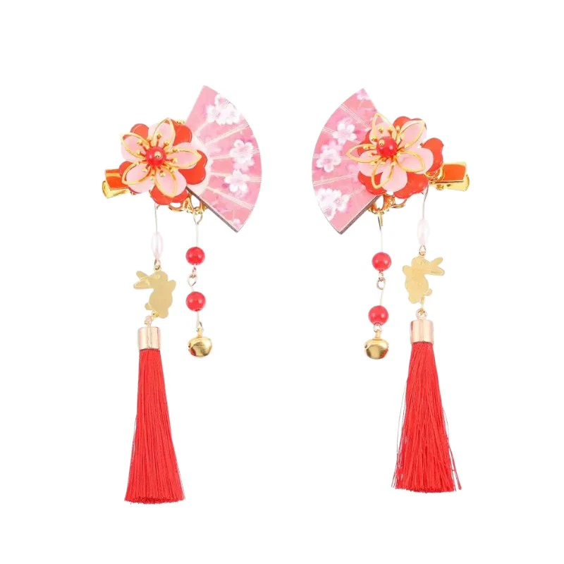 Épingle Japonaise longue à pompon - Image 4