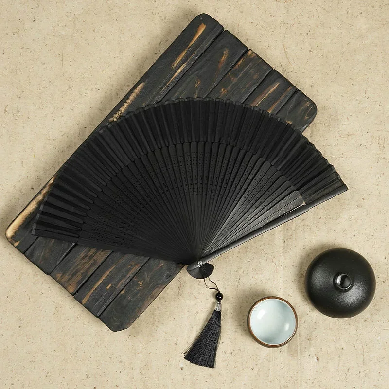 Éventail japonais ancien - Image 7
