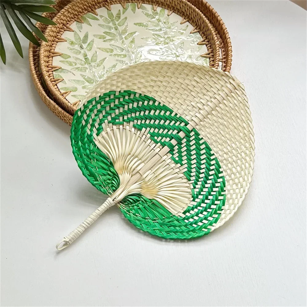Éventail Japonais en Paille - Image 3