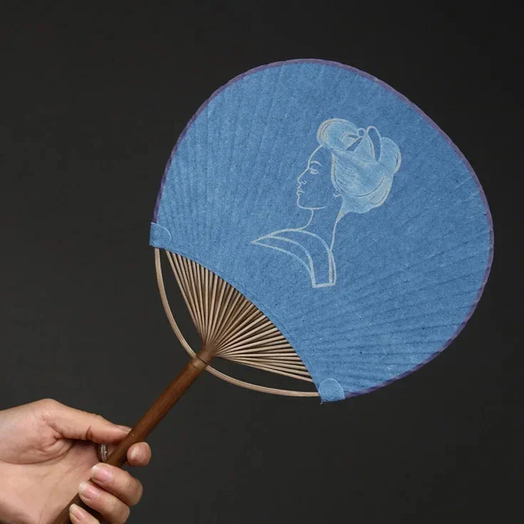 Éventail japonais uchiwa - Image 5