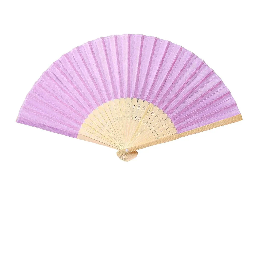 Éventail Personnalisable Coloré en Bambou - Image 10