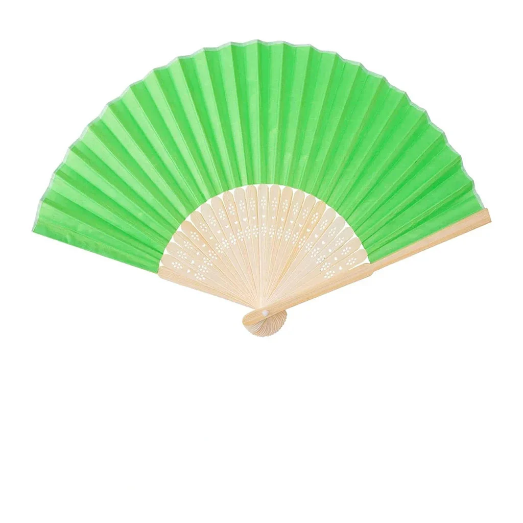 Éventail Personnalisable Coloré en Bambou - Image 12