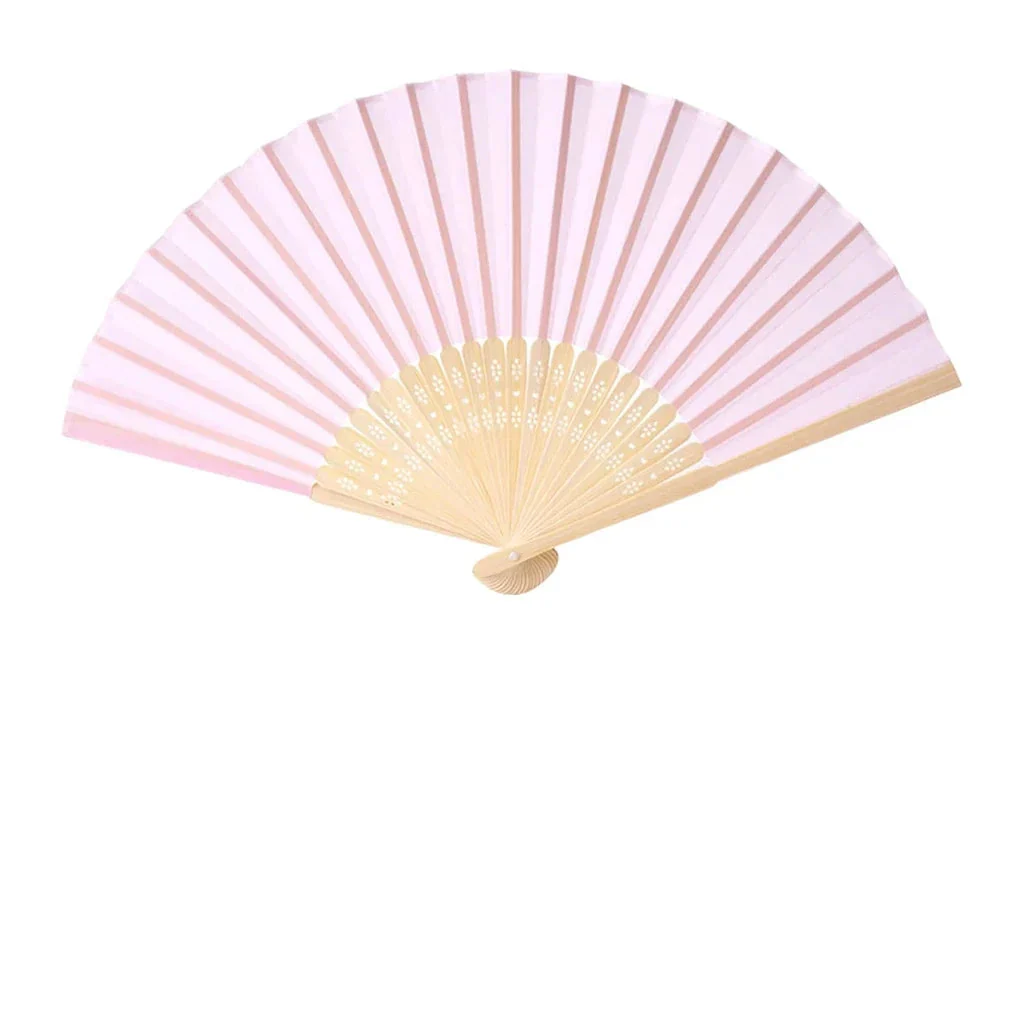 Éventail Personnalisable Coloré en Bambou - Image 16